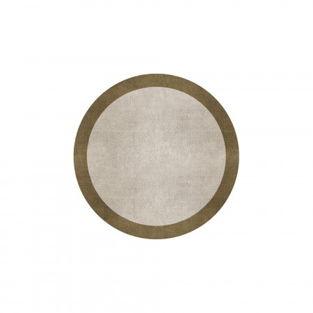 BORDER ATELIER FOG ROUND AREA RUG BORDER ATELIER FOG ROUND AREA RUG
