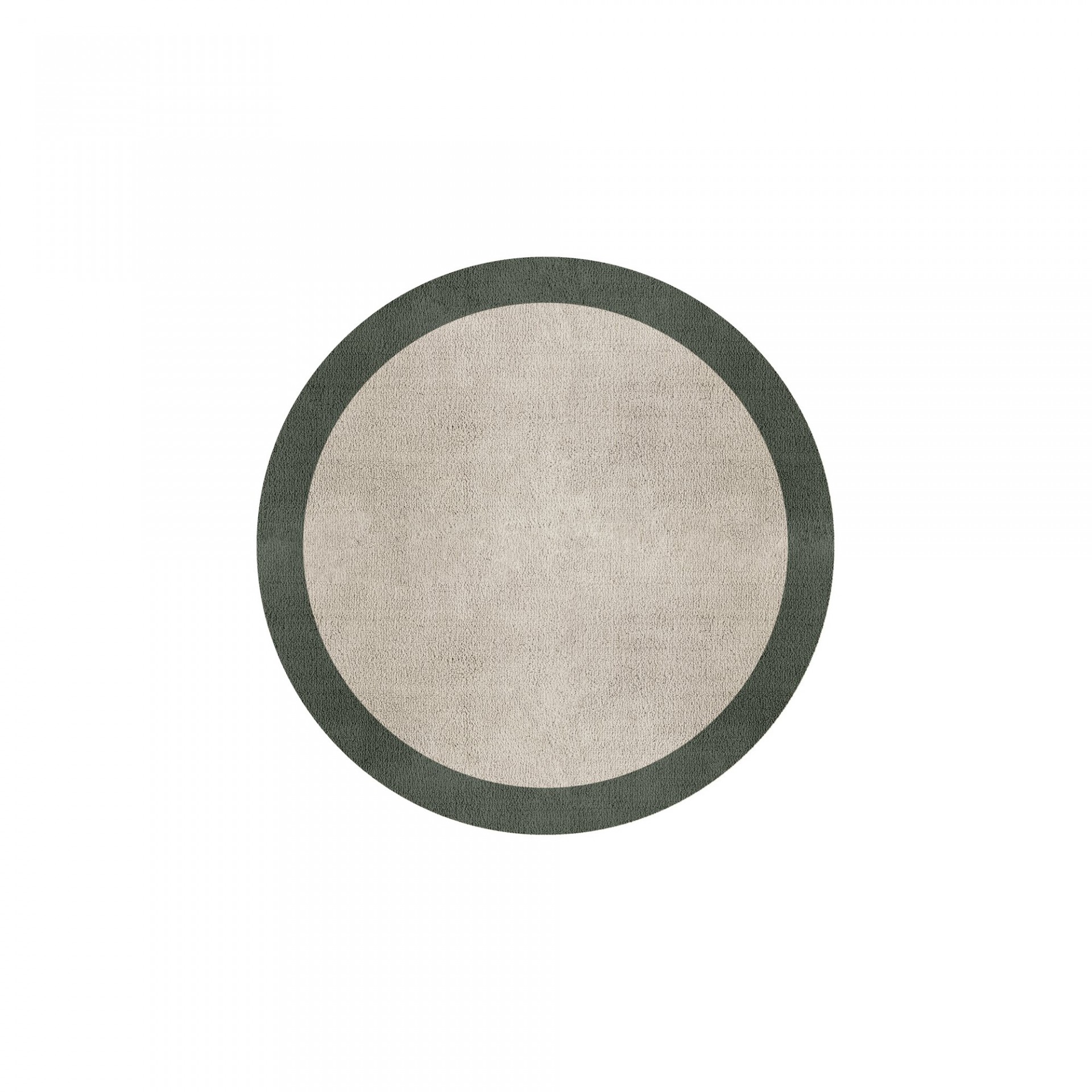BORDER ATELIER FOG ROUND AREA RUG