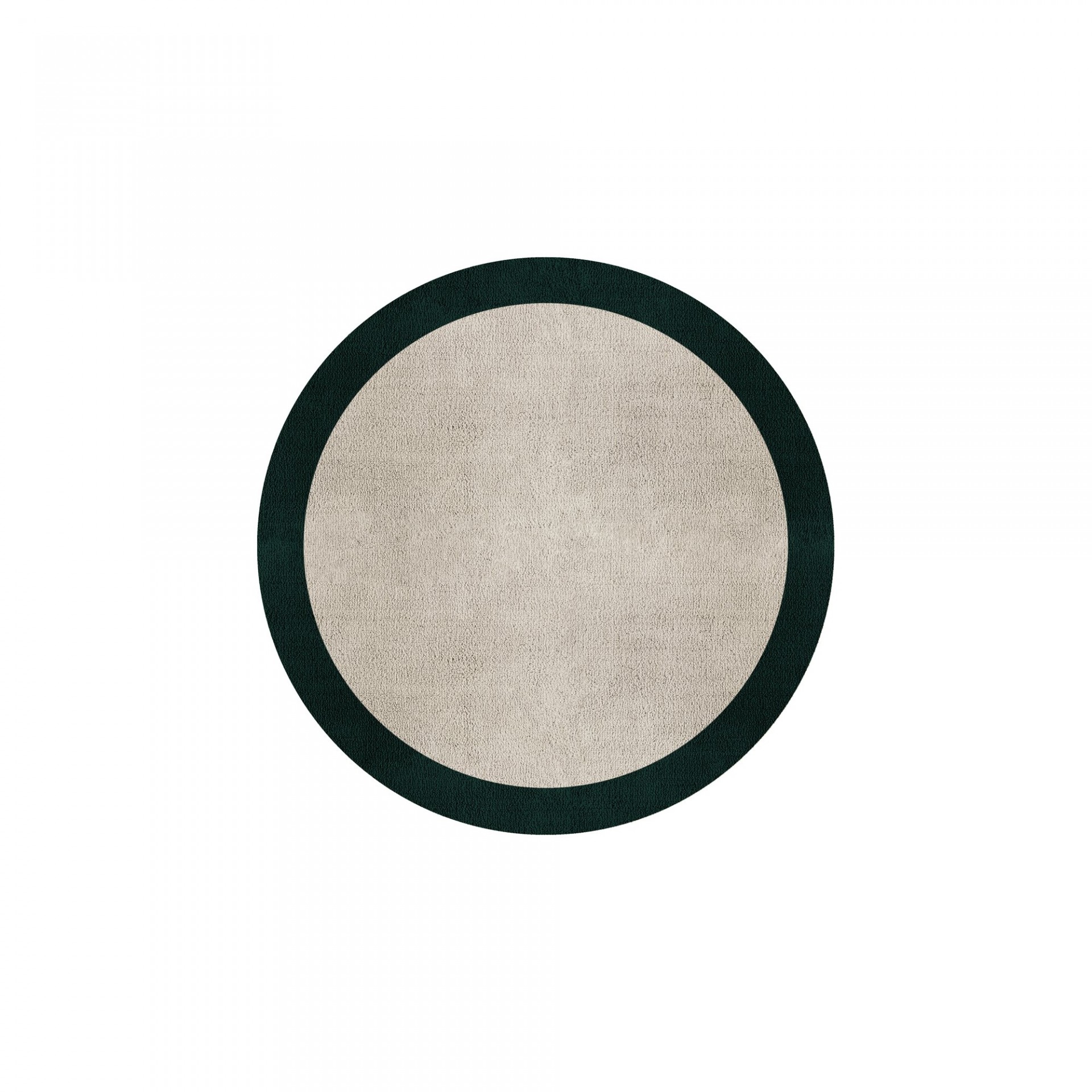 BORDER ATELIER FOG ROUND AREA RUG