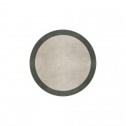 BORDER ATELIER FOG ROUND AREA RUG BORDER ATELIER FOG ROUND AREA RUG