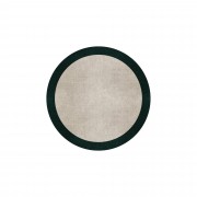 BORDER ATELIER FOG ROUND AREA RUG BORDER ATELIER FOG ROUND AREA RUG