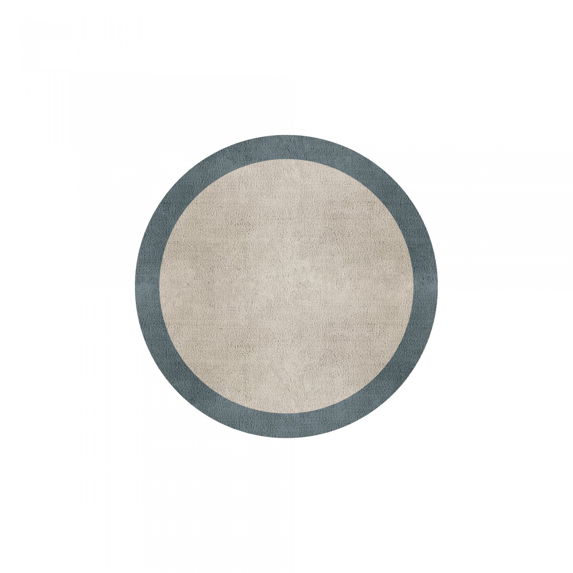 BORDER ATELIER FOG ROUND AREA RUG