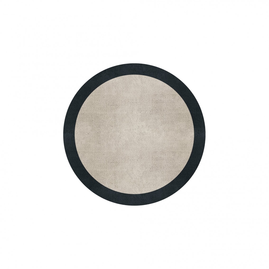 BORDER ATELIER FOG ROUND AREA RUG BORDER ATELIER FOG ROUND AREA RUG