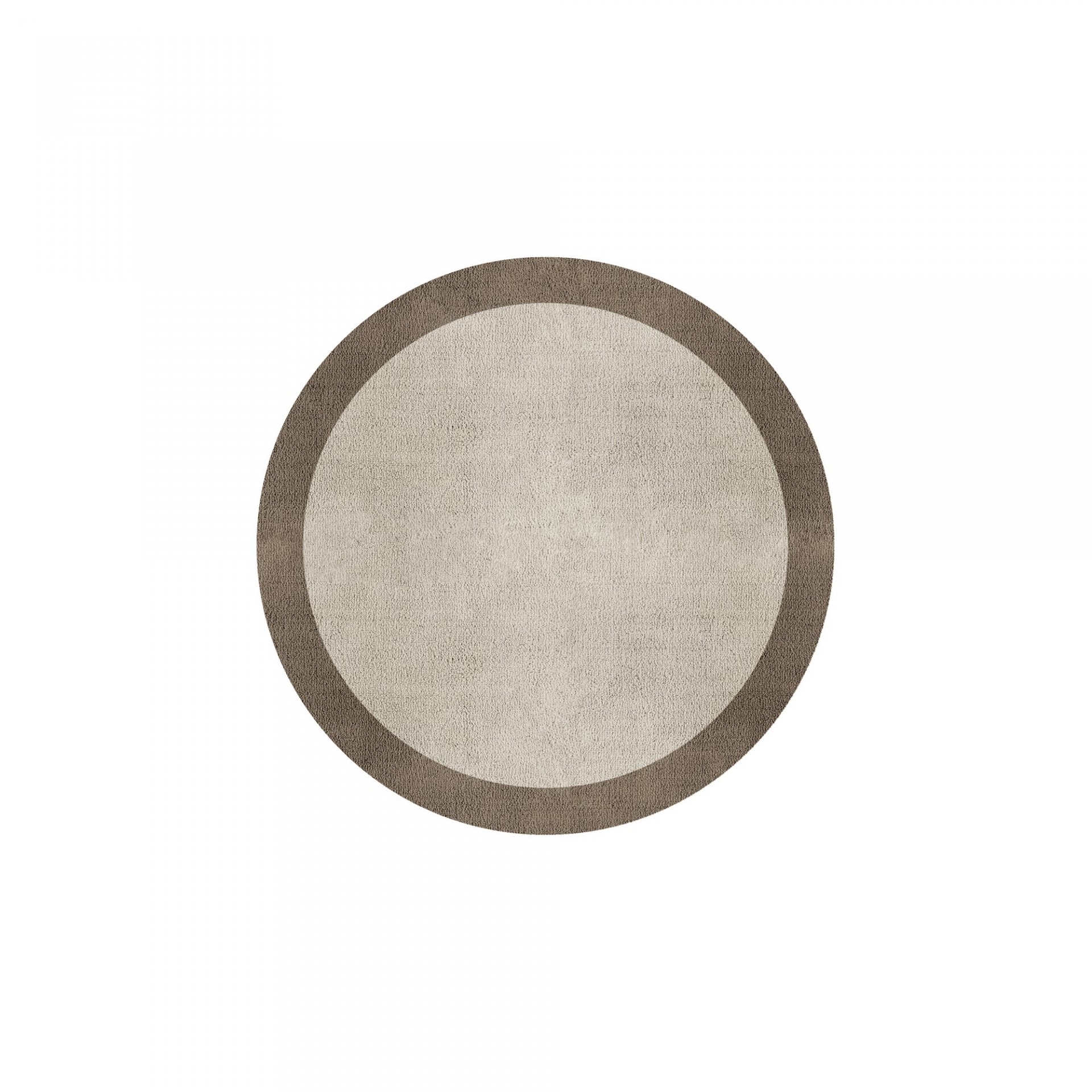BORDER ATELIER FOG ROUND AREA RUG