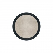 BORDER ATELIER FOG ROUND AREA RUG BORDER ATELIER FOG ROUND AREA RUG