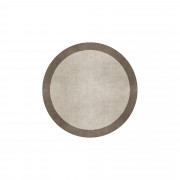 BORDER ATELIER FOG ROUND AREA RUG BORDER ATELIER FOG ROUND AREA RUG