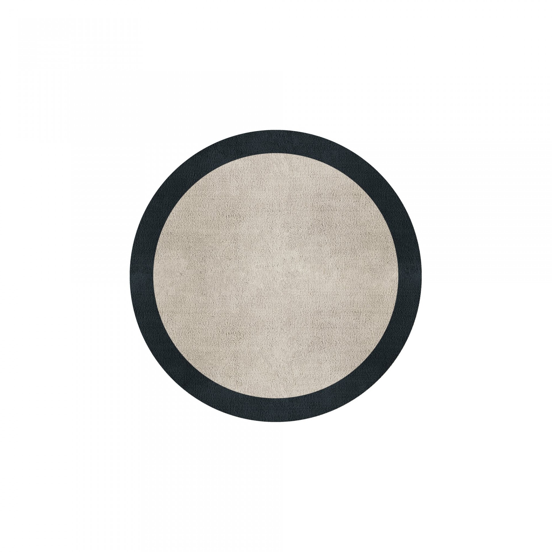BORDER ATELIER FOG ROUND AREA RUG