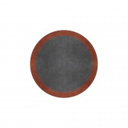 BORDER ATELIER STEEL TAPETE REDONDO BORDER ATELIER STEEL TAPETE REDONDO
