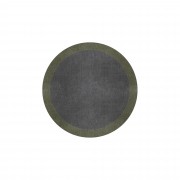 BORDER ATELIER STEEL ROUND AREA RUG BORDER ATELIER STEEL ROUND AREA RUG