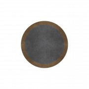 BORDER ATELIER STEEL ROUND AREA RUG