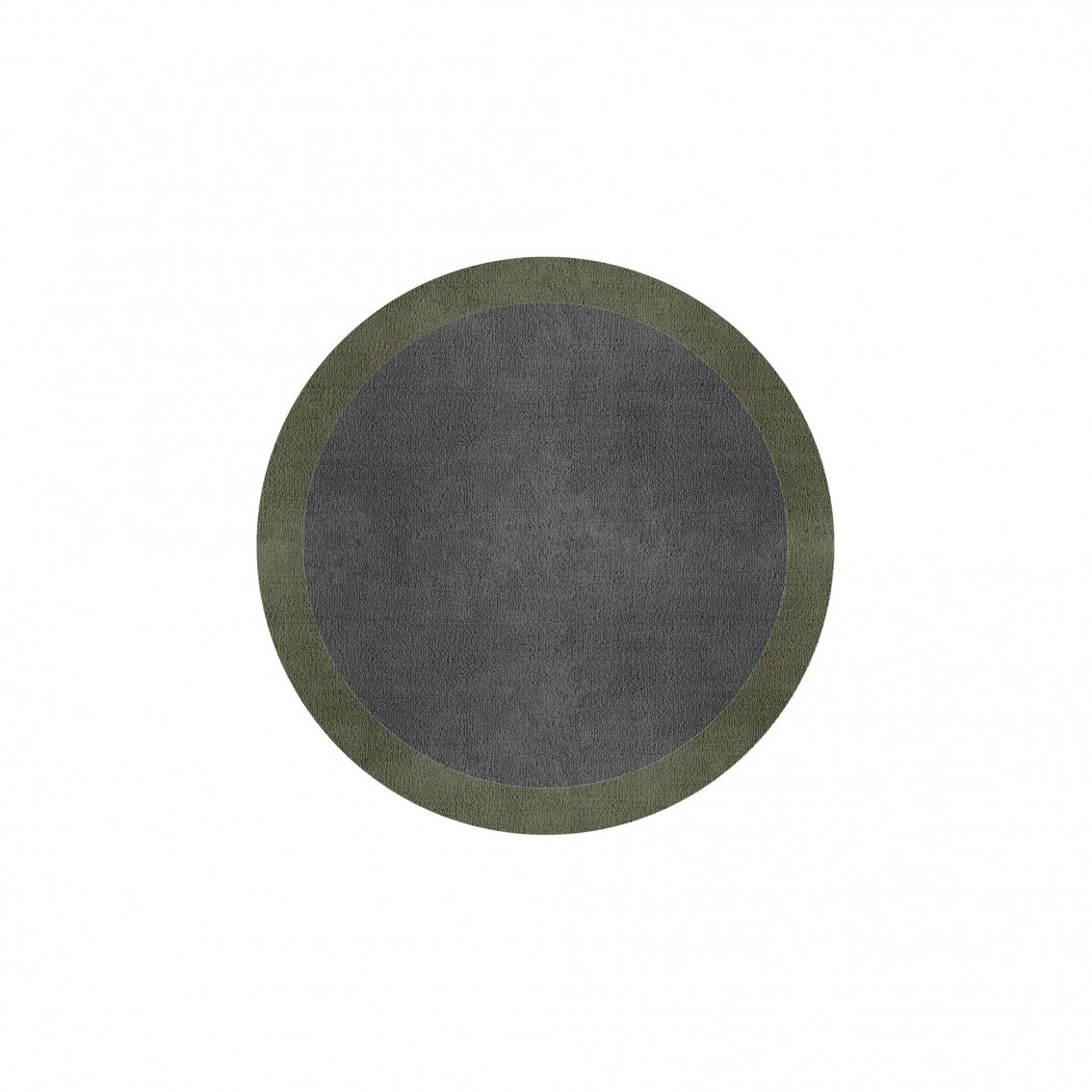 BORDER ATELIER STEEL ROUND AREA RUG BORDER ATELIER STEEL ROUND AREA RUG