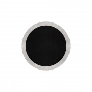 BORDER ATELIER BLACK ROUND AREA RUG BORDER ATELIER BLACK ROUND AREA RUG