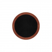 BORDER ATELIER BLACK ROUND AREA RUG BORDER ATELIER BLACK ROUND AREA RUG