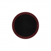 BORDER ATELIER BLACK ROUND AREA RUG