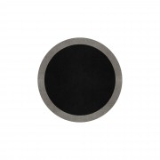BORDER ATELIER BLACK ROUND AREA RUG BORDER ATELIER BLACK ROUND AREA RUG