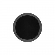 BORDER ATELIER BLACK ROUND AREA RUG