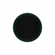 BORDER ATELIER BLACK ROUND AREA RUG BORDER ATELIER BLACK ROUND AREA RUG