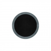 BORDER ATELIER BLACK ROUND AREA RUG