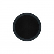 BORDER ATELIER BLACK ROUND AREA RUG BORDER ATELIER BLACK ROUND AREA RUG
