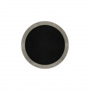 BORDER ATELIER BLACK ROUND AREA RUG BORDER ATELIER BLACK ROUND AREA RUG