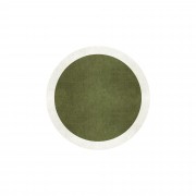 BORDER ATELIER FRESH OLIVE ROUND AREA RUG BORDER ATELIER FRESH OLIVE ROUND AREA RUG
