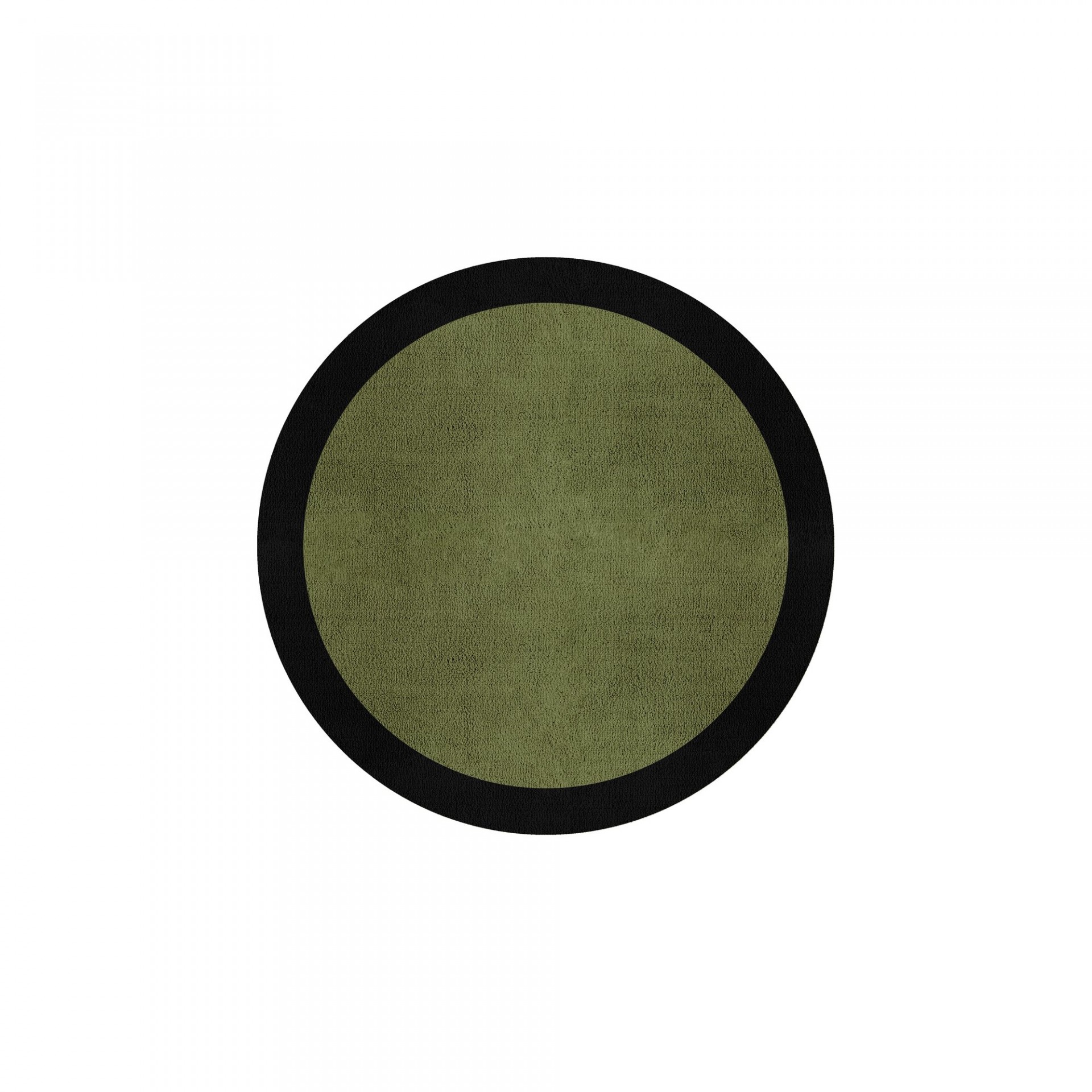BORDER ATELIER FRESH OLIVE ALFOMBRA REDONDA