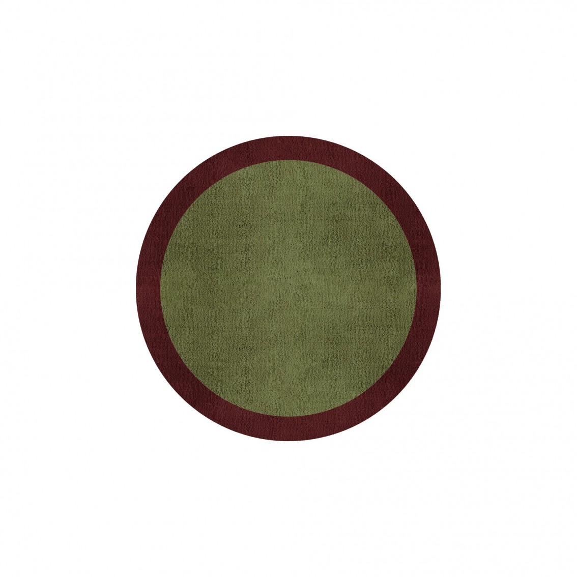 BORDER ATELIER FRESH OLIVE ROUND AREA RUG BORDER ATELIER FRESH OLIVE ROUND AREA RUG