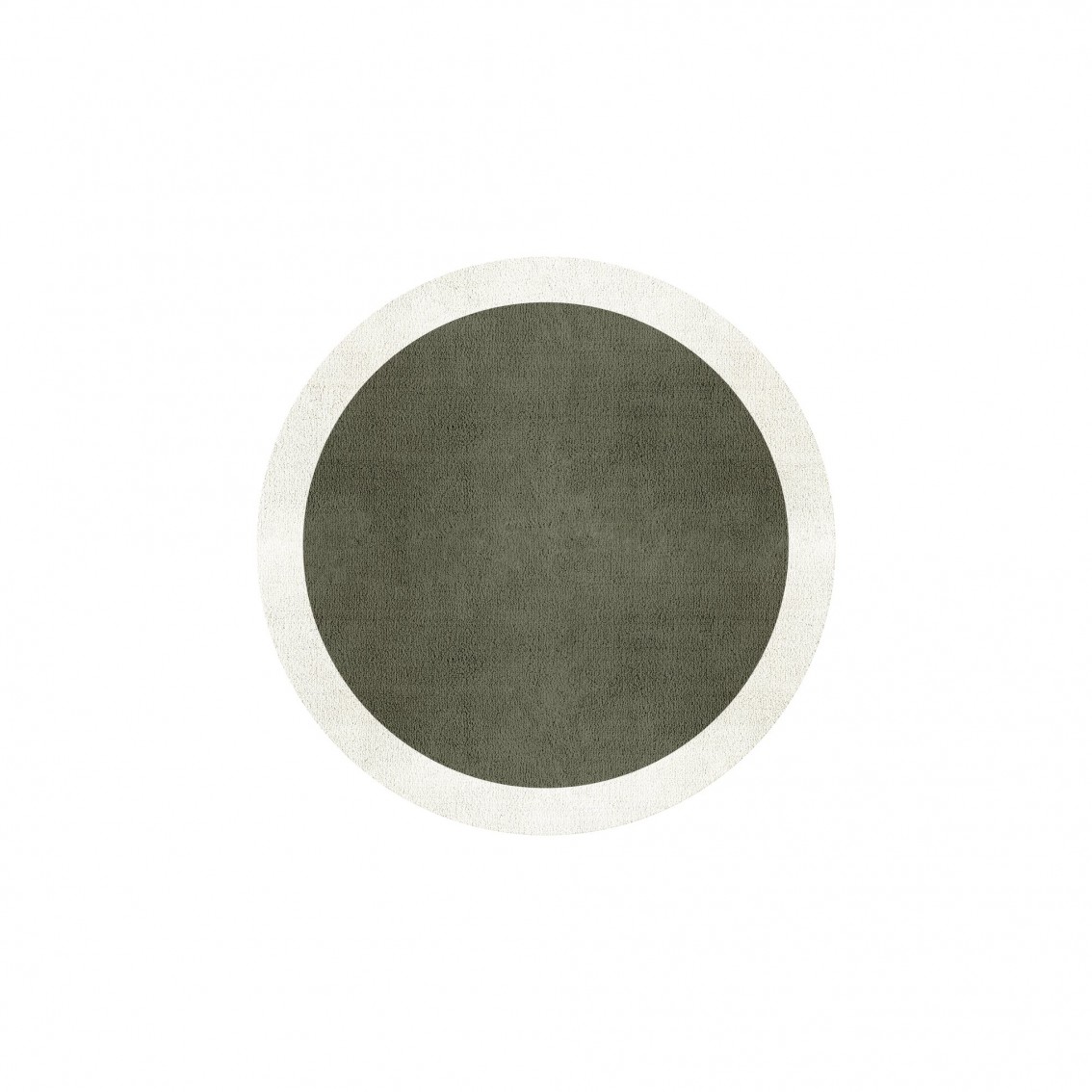BORDER ATELIER SAGE TAUPE ROUND AREA RUG BORDER ATELIER SAGE TAUPE ROUND AREA RUG