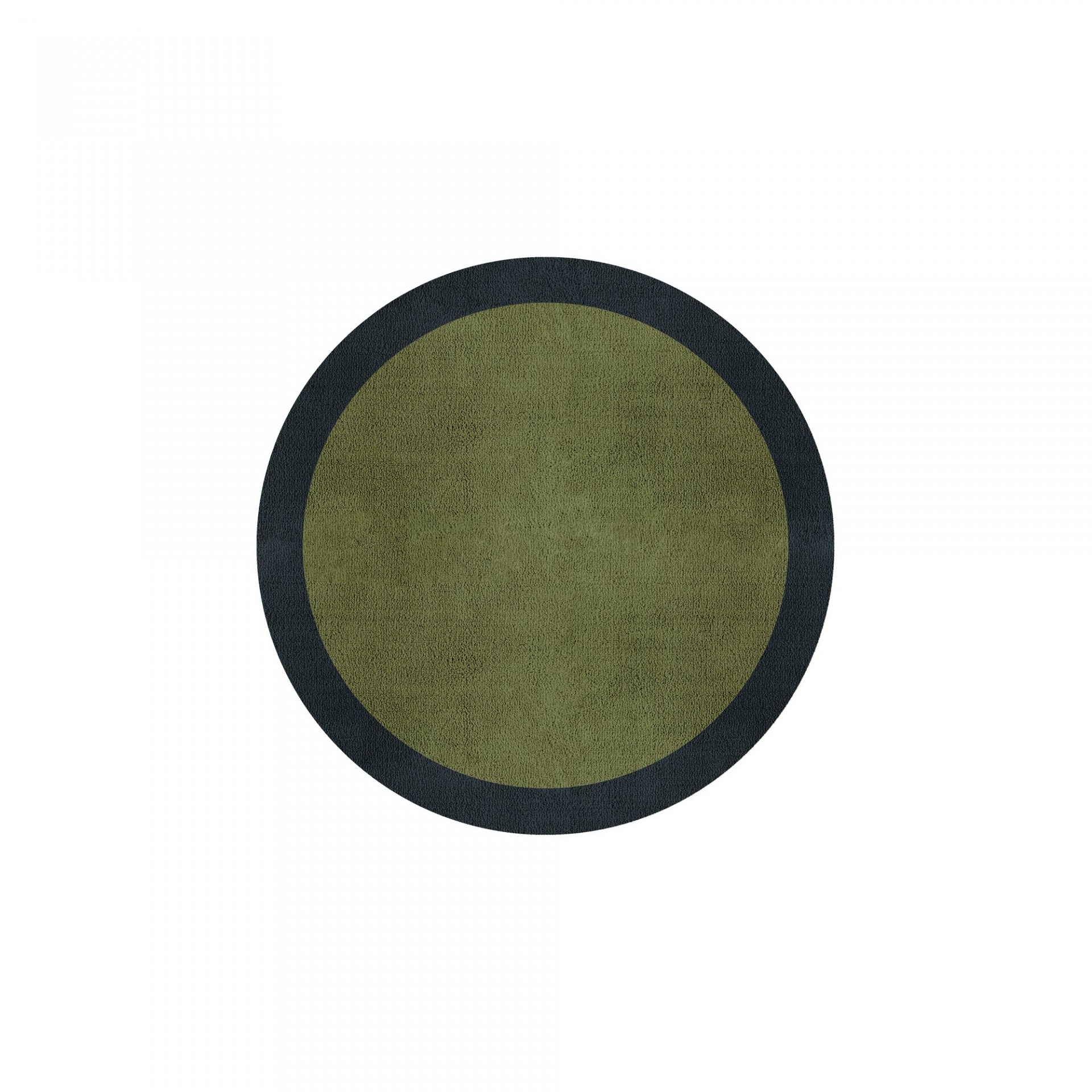 BORDER ATELIER FRESH OLIVE ROUND AREA RUG