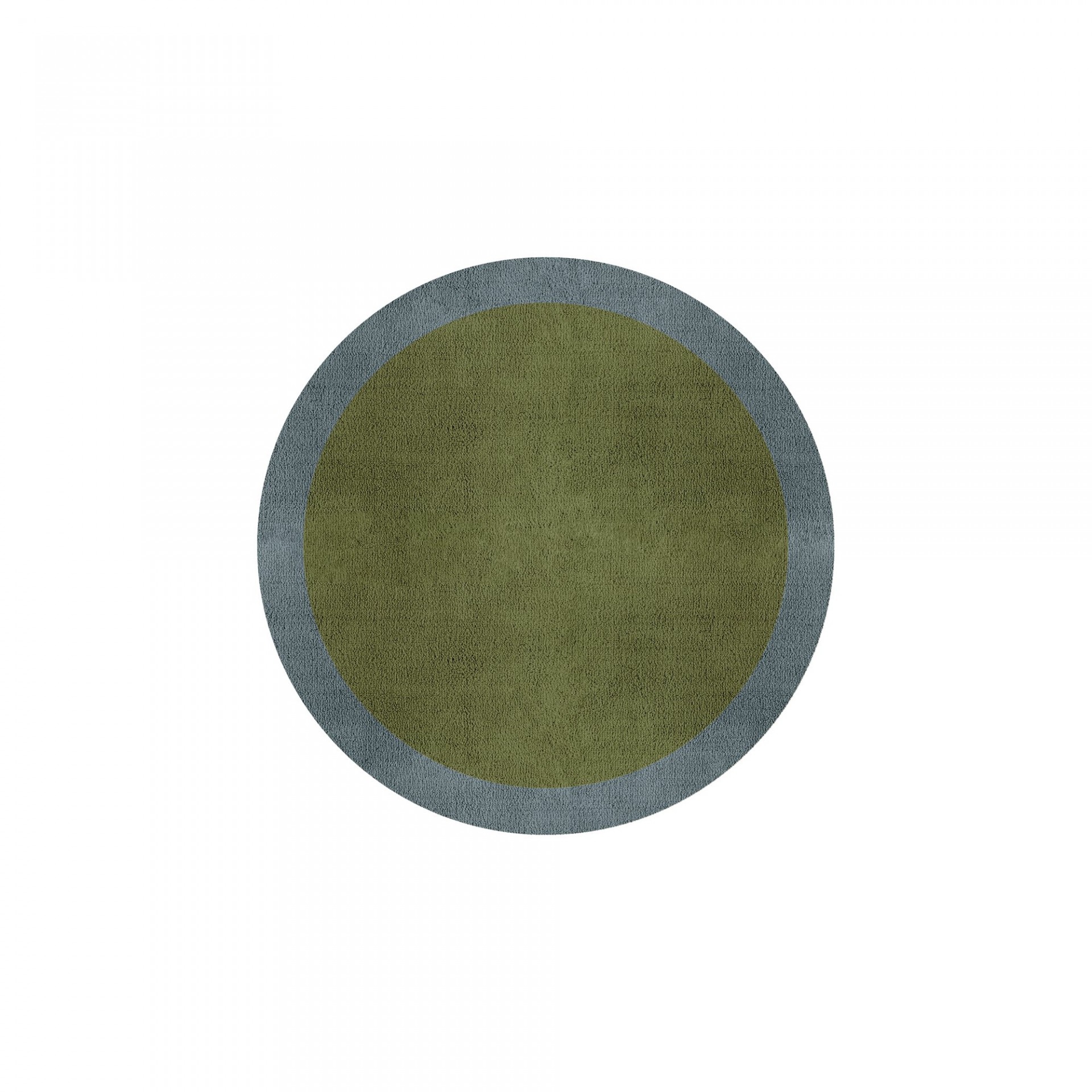 BORDER ATELIER FRESH OLIVE ALFOMBRA REDONDA