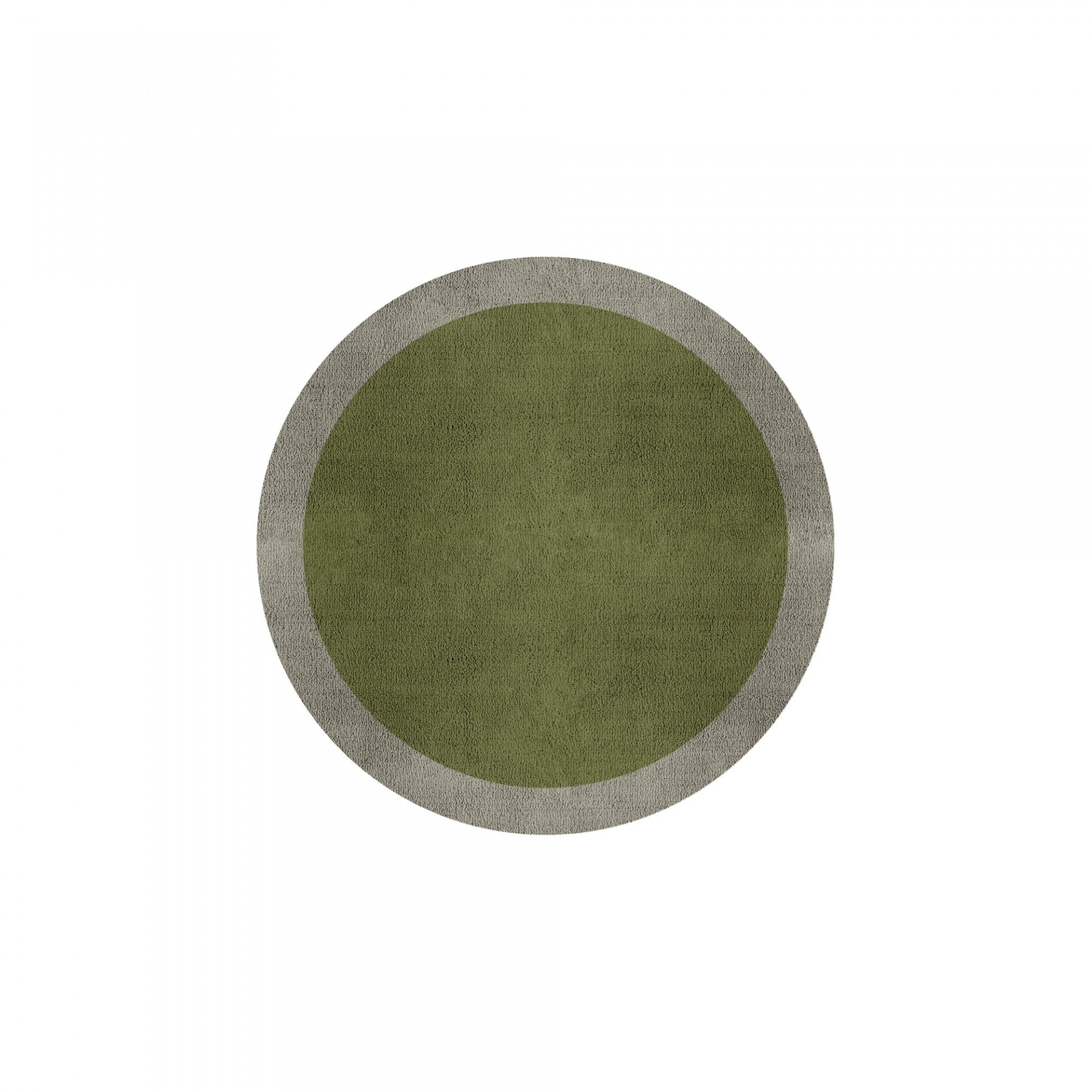 BORDER ATELIER FRESH OLIVE ROUND AREA RUG
