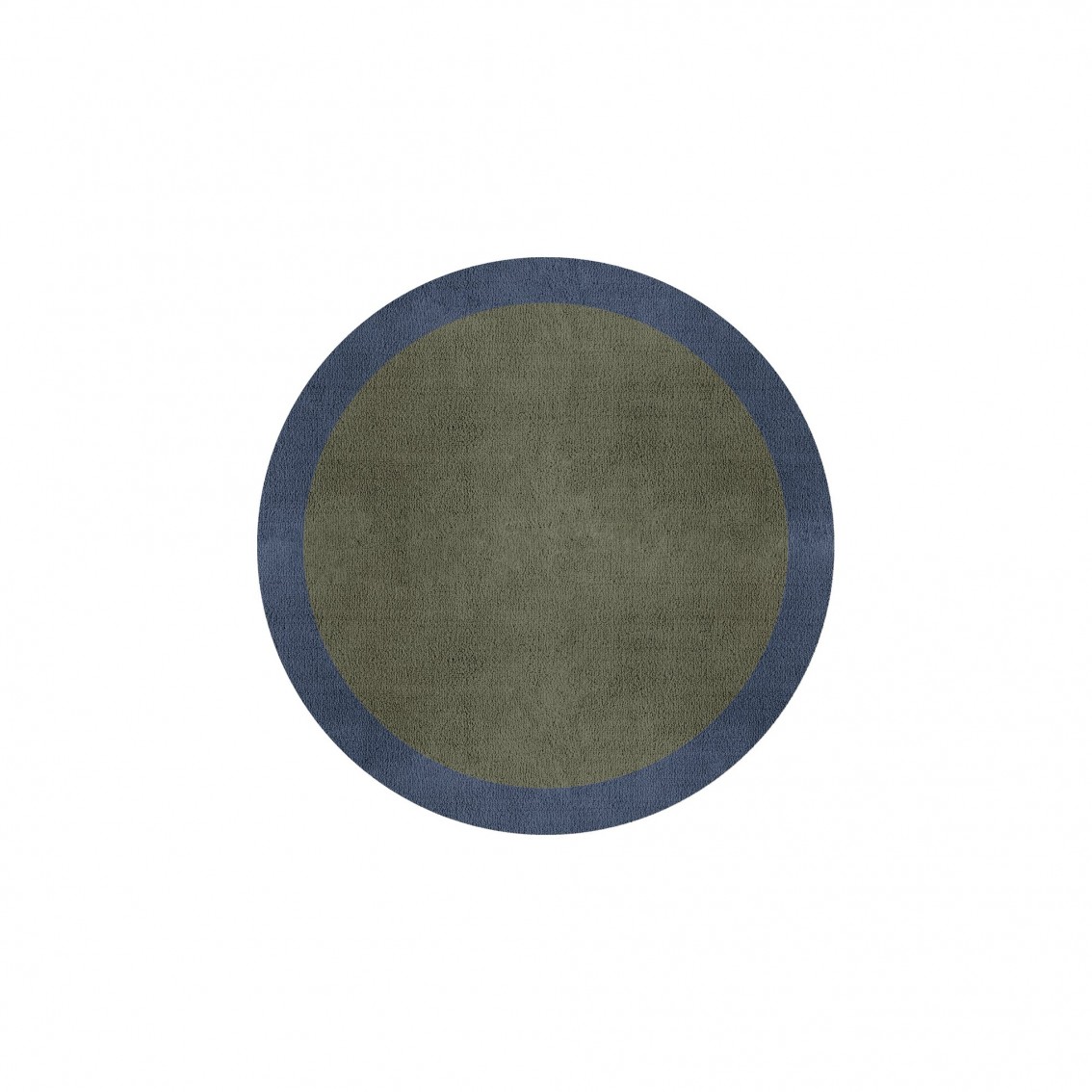 BORDER ATELIER SAGE TAUPE ROUND AREA RUG