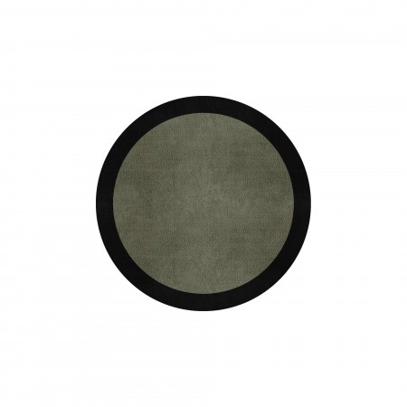 BORDER ATELIER SAGE TAUPE ROUND AREA RUG BORDER ATELIER SAGE TAUPE ROUND AREA RUG