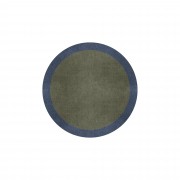 BORDER ATELIER SAGE TAUPE ROUND AREA RUG