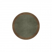 BORDER ATELIER SAGE TAUPE ROUND AREA RUG