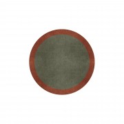 BORDER ATELIER SAGE TAUPE ROUND AREA RUG BORDER ATELIER SAGE TAUPE ROUND AREA RUG