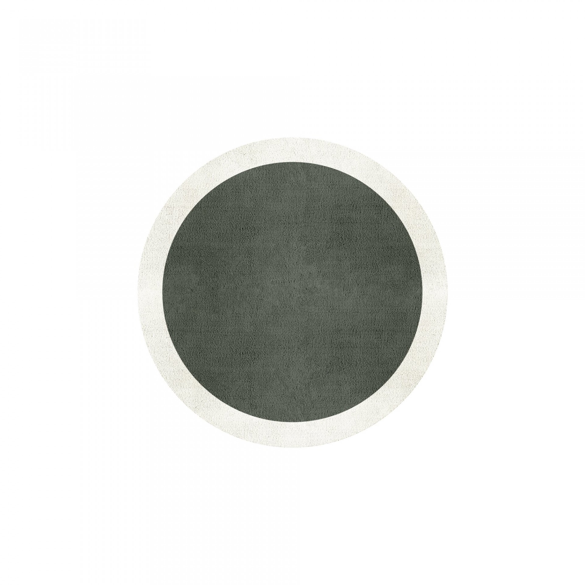 BORDER ATELIER SAGE GREEN ALFOMBRA REDONDA