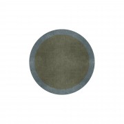 BORDER ATELIER SAGE TAUPE ROUND AREA RUG