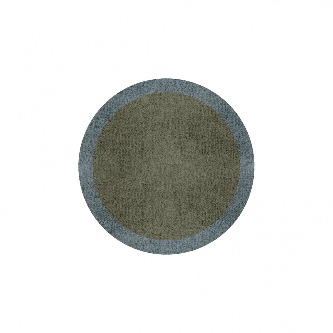 BORDER ATELIER SAGE TAUPE ROUND AREA RUG