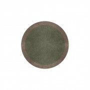 BORDER ATELIER SAGE TAUPE ROUND AREA RUG BORDER ATELIER SAGE TAUPE ROUND AREA RUG