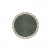 BORDER ATELIER SAGE GREEN ROUND AREA RUG