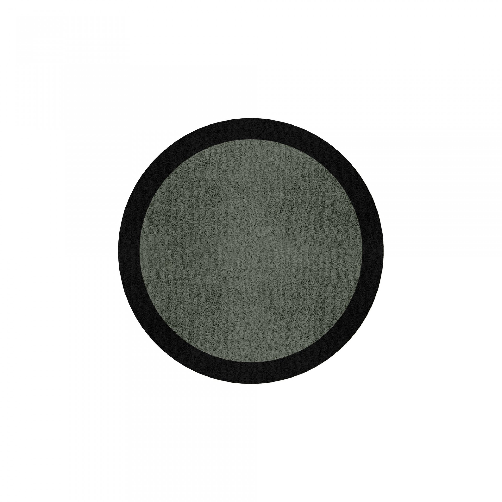 BORDER ATELIER SAGE GREEN ROUND AREA RUG