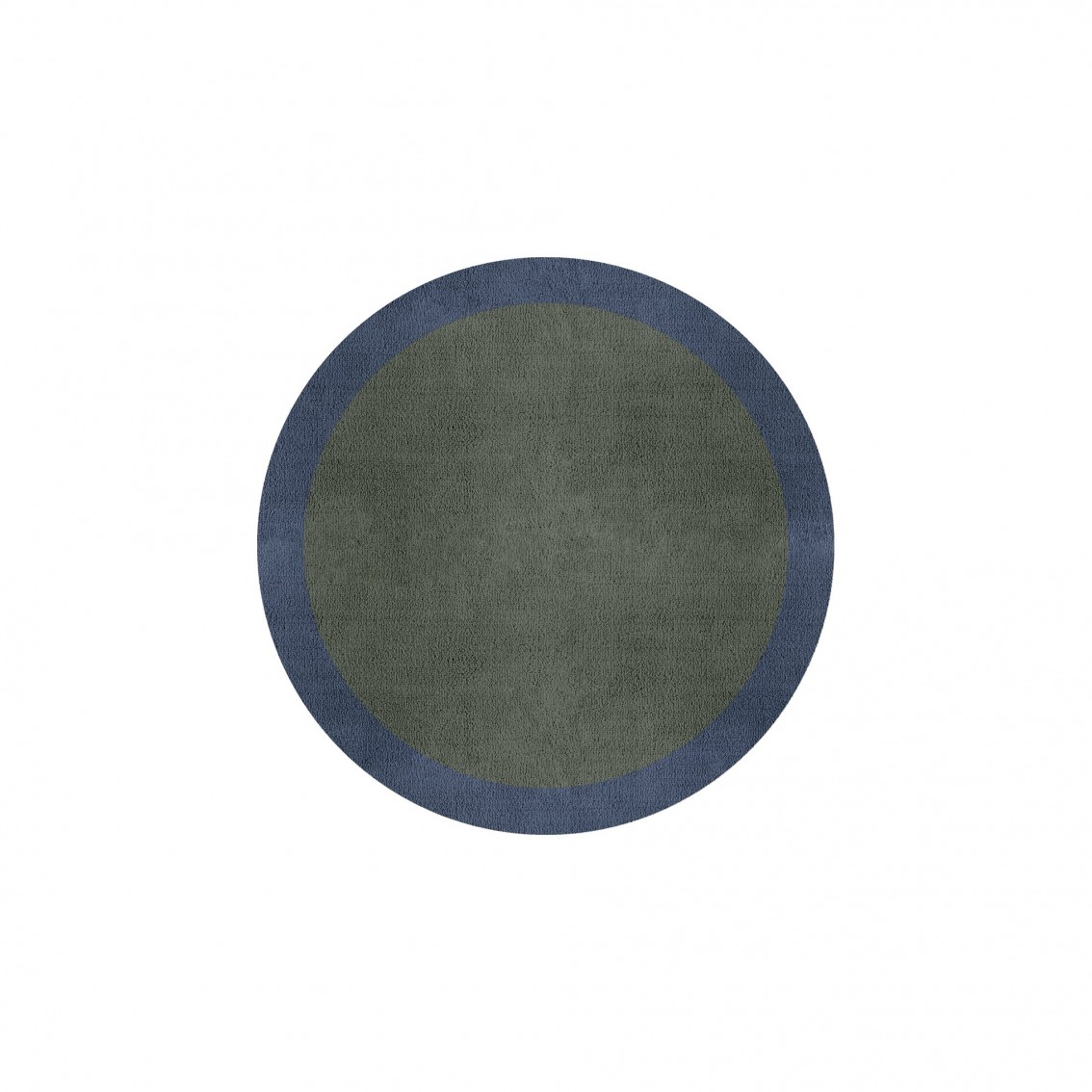 BORDER ATELIER SAGE GREEN ROUND AREA RUG