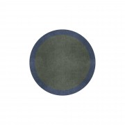 BORDER ATELIER SAGE GREEN ROUND AREA RUG