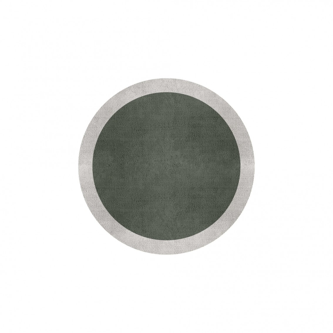 BORDER ATELIER SAGE GREEN ROUND AREA RUG