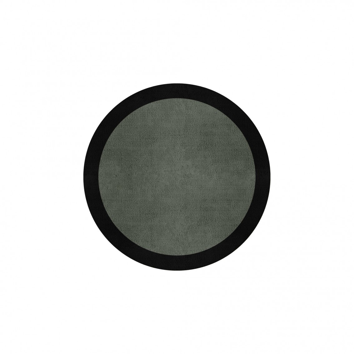 BORDER ATELIER SAGE GREEN ROUND AREA RUG