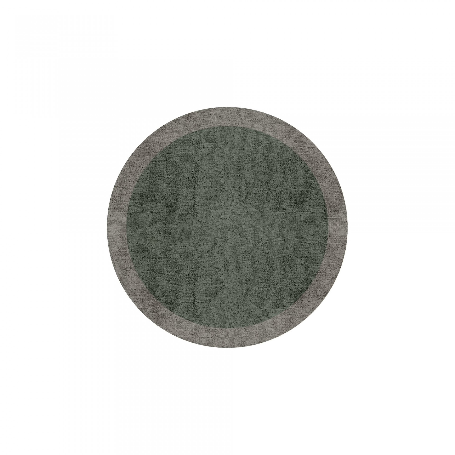 BORDER ATELIER SAGE GREEN ALFOMBRA REDONDA