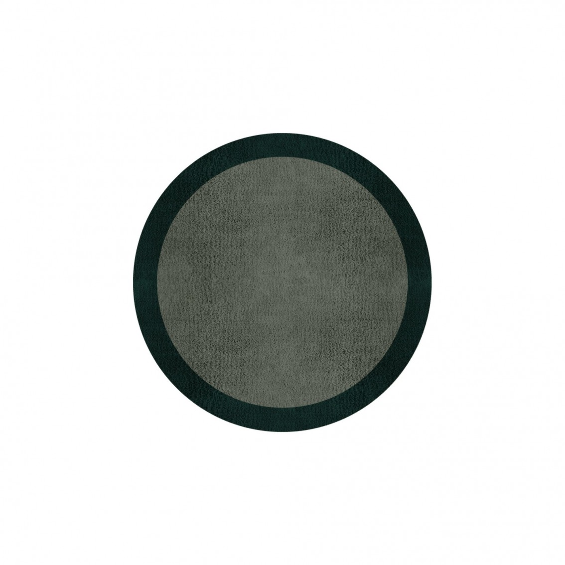 BORDER ATELIER SAGE GREEN ROUND AREA RUG