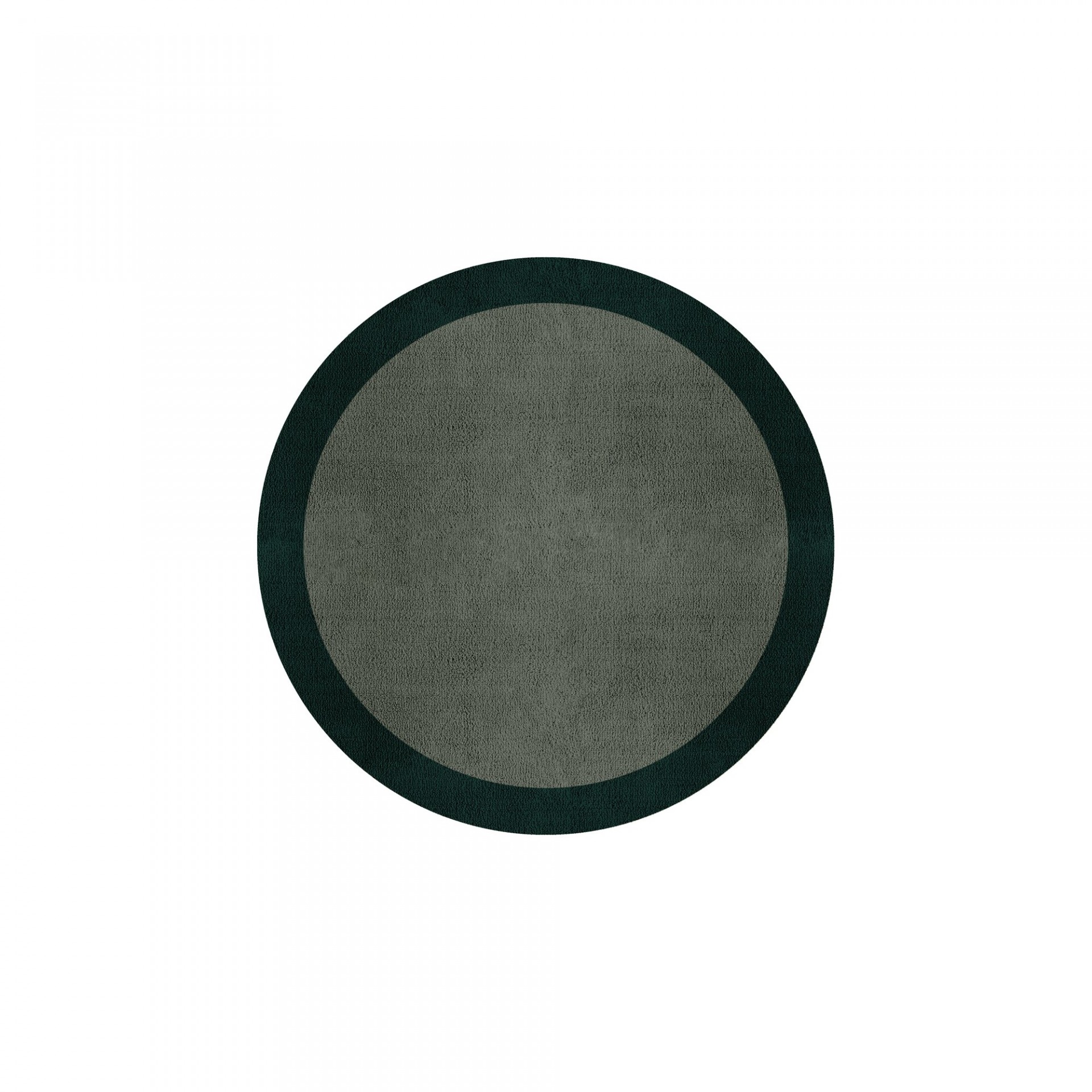 BORDER ATELIER SAGE GREEN ROUND AREA RUG