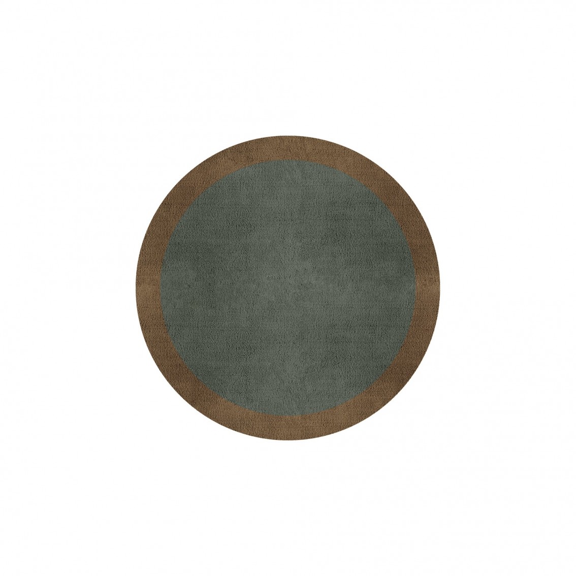 BORDER ATELIER SAGE GREEN ROUND AREA RUG